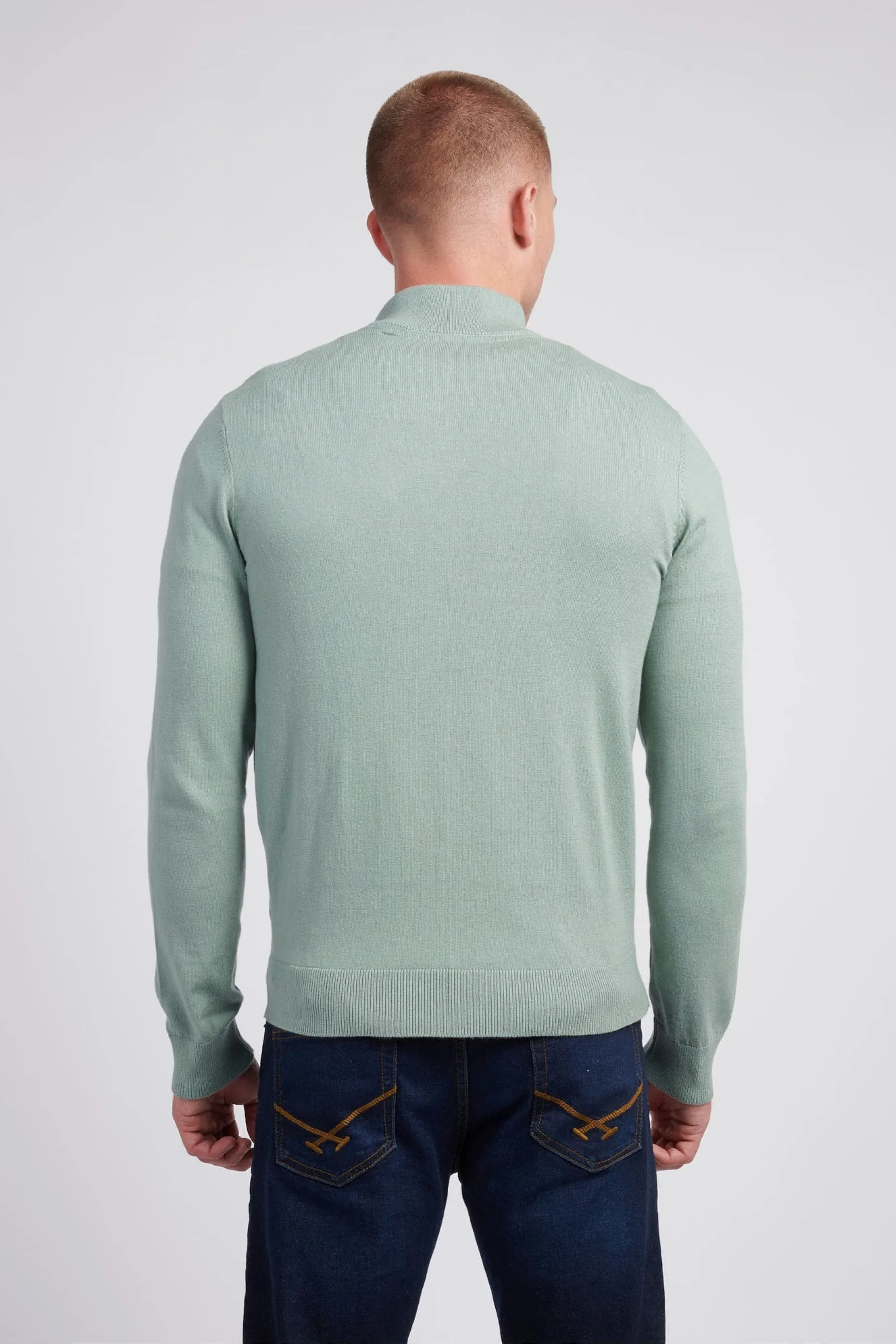 U.S. Polo Assn. Uomo regular Uomo - Fit Collo a imbuto  1/4 Zip Jumper    